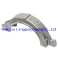 Customized Pipe Clamp Forging in Construction Machinery